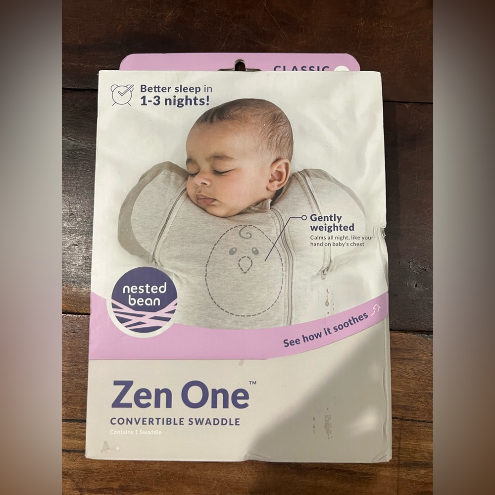 NESTED BEAN convertible swaddle NB new in box